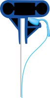 OKU Poolfolie rund Ø 4,50 x 1,2 m blau mit...