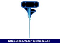 OKU Poolfolie rund Ø 6,00 x 1,2 m blau mit...