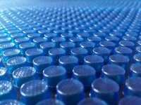 OKU Solarfolie blau - 400 my,  Rechteck 10,00 m x 4,00 m