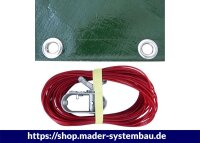OKU Winterabdeckplanen für Becken oval 7,70 m x 5,00...