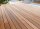 Diele Thermo-Esche mit Nut, gebürstet 20 × 115 × 2450 mm