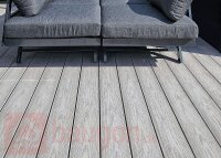Diele WPC Piazza Pro grau 25 × 140 × 4000 mm