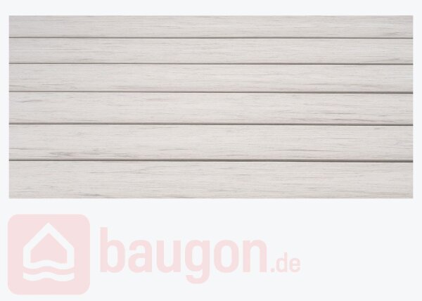 Diele WPC Piazza Pro lichtgrau 25 × 140 × 5000 mm