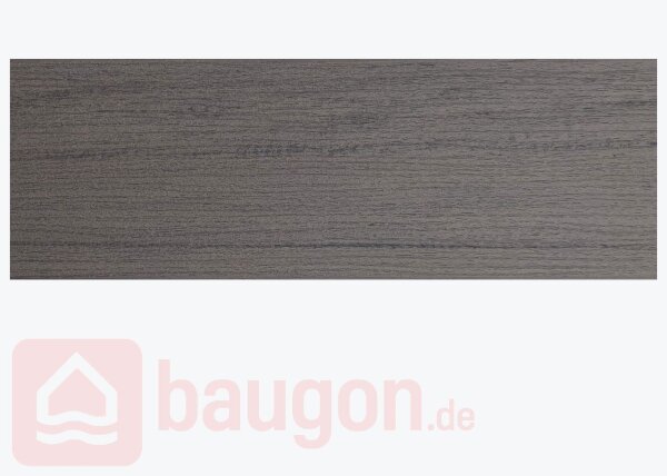 Diele WPC 136 One dunkelgrau 24 x 136 x 4880 mm