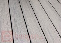 Diele WPC 136 QLICK grau 24 x 136 x 3660 mm