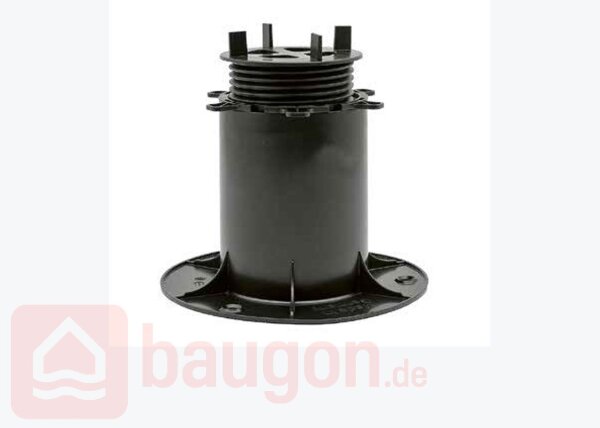 Karle & Rubner Terrassenlager BREVIO mit Fugenkreuz 130 - 250 mm Karton VE: 24 Stk.