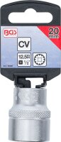 Steckschlüssel-Einsatz Gear Lock | Antrieb Innenvierkant 12,5 mm (1/2") | SW 20 mm