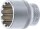Steckschlüssel-Einsatz Gear Lock | Antrieb Innenvierkant 12,5 mm (1/2") | SW 27 mm