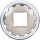 Steckschlüssel-Einsatz Gear Lock | Antrieb Innenvierkant 10 mm (3/8") | SW 19 mm