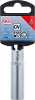 Steckschlüssel-Einsatz Sechskant, tief | Antrieb Innenvierkant 10 mm (3/8") | SW 13 mm