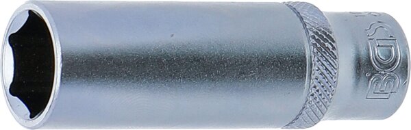 Steckschlüssel-Einsatz Sechskant, tief | Antrieb Innenvierkant 10 mm (3/8") | SW 14 mm
