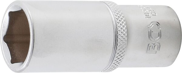 Steckschlüssel-Einsatz Sechskant, tief | Antrieb Innenvierkant 10 mm (3/8") | SW 18 mm