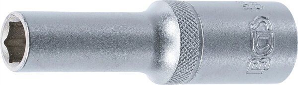 Steckschlüssel-Einsatz Sechskant, tief | Antrieb Innenvierkant 12,5 mm (1/2") | SW 10 mm