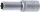 Steckschlüssel-Einsatz Sechskant, tief | Antrieb Innenvierkant 12,5 mm (1/2") | SW 11 mm