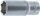 Steckschlüssel-Einsatz Sechskant, tief | Antrieb Innenvierkant 12,5 mm (1/2") | SW 24 mm