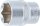 Steckschlüssel-Einsatz Sechskant | Antrieb Innenvierkant 10 mm (3/8") | SW 16 mm