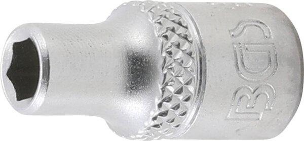 Steckschlüssel-Einsatz Sechskant | Antrieb Innenvierkant 6,3 mm (1/4") | SW 3/16"