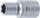 Steckschlüssel-Einsatz Sechskant | Antrieb Innenvierkant 6,3 mm (1/4") | SW 7/32"