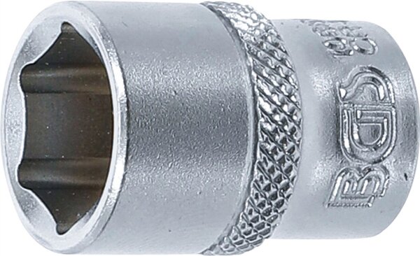 Steckschlüssel-Einsatz Sechskant | Antrieb Innenvierkant 6,3 mm (1/4") | SW 1/2"