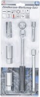 Zündkerzen-Werkzeug-Satz | Antrieb 10 mm (3/8") | 6-tlg.