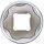 Steckschlüssel-Einsatz Super Lock | Antrieb Innenvierkant 6,3 mm (1/4") | SW 13 mm