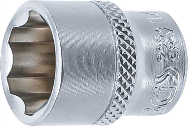 Steckschlüssel-Einsatz Super Lock | Antrieb Innenvierkant 6,3 mm (1/4") | SW 14 mm