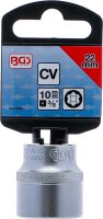 Steckschlüssel-Einsatz Super Lock | Antrieb Innenvierkant 10 mm (3/8") | SW 22 mm