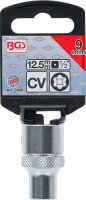 Steckschlüssel-Einsatz Super Lock | Antrieb Innenvierkant 12,5 mm (1/2") | SW 9 mm