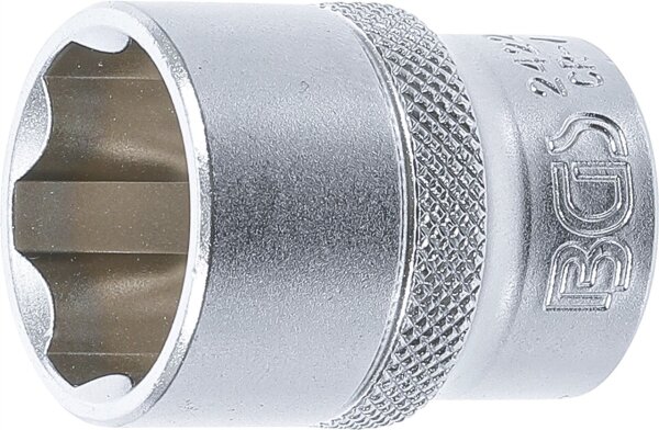 Steckschlüssel-Einsatz Super Lock | Antrieb Innenvierkant 12,5 mm (1/2") | SW 22 mm