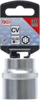 Steckschlüssel-Einsatz Super Lock | Antrieb Innenvierkant 12,5 mm (1/2") | SW 30 mm