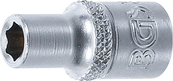 Steckschlüssel-Einsatz Sechskant | Antrieb Innenvierkant 6,3 mm (1/4") | SW 5 mm