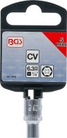 Steckschlüssel-Einsatz Sechskant | Antrieb Innenvierkant 6,3 mm (1/4") | SW 5 mm