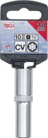 Steckschlüssel-Einsatz Super Lock, tief | Antrieb Innenvierkant 10 mm (3/8") | SW 10 mm