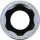 Steckschlüssel-Einsatz Super Lock, tief | Antrieb Innenvierkant 10 mm (3/8") | SW 12 mm