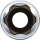Steckschlüssel-Einsatz Super Lock, tief | Antrieb Innenvierkant 10 mm (3/8") | SW 15 mm