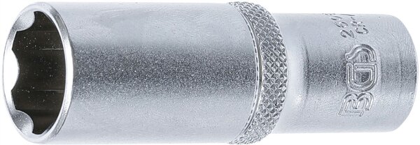 Steckschlüssel-Einsatz Super Lock, tief | Antrieb Innenvierkant 10 mm (3/8") | SW 16 mm