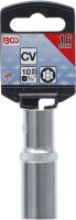 Steckschlüssel-Einsatz Super Lock, tief | Antrieb Innenvierkant 10 mm (3/8") | SW 16 mm