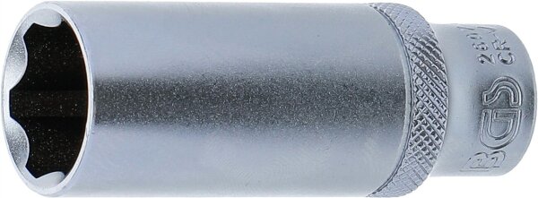 Steckschlüssel-Einsatz Super Lock, tief | Antrieb Innenvierkant 10 mm (3/8") | SW 17 mm