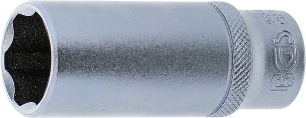 Steckschlüssel-Einsatz Super Lock, tief | Antrieb Innenvierkant 10 mm (3/8") | SW 18 mm