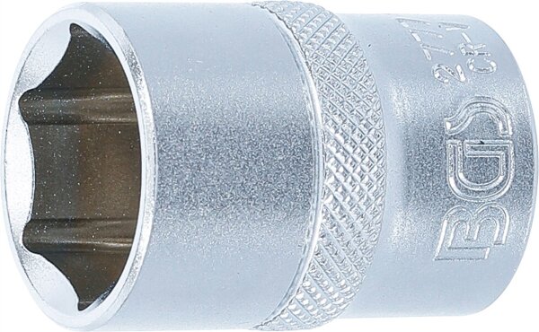 Steckschlüssel-Einsatz Sechskant | Antrieb Innenvierkant 12,5 mm (1/2") | SW 13/16"