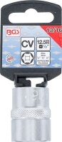 Steckschlüssel-Einsatz Sechskant | Antrieb Innenvierkant 12,5 mm (1/2") | SW 13/16"