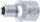 Steckschlüssel-Einsatz Sechskant | Antrieb Innenvierkant 12,5 mm (1/2") | SW 8 mm