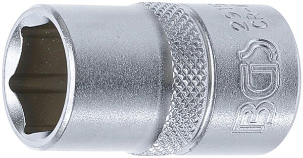 Steckschlüssel-Einsatz Sechskant | Antrieb Innenvierkant 12,5 mm (1/2") | SW 15 mm