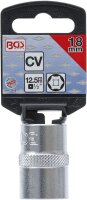 Steckschlüssel-Einsatz Sechskant | Antrieb Innenvierkant 12,5 mm (1/2") | SW 18 mm