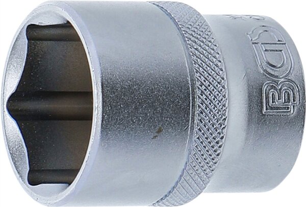 Steckschlüssel-Einsatz Sechskant | Antrieb Innenvierkant 12,5 mm (1/2") | SW 24 mm