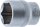 Steckschlüssel-Einsatz Sechskant | Antrieb Innenvierkant 12,5 mm (1/2") | SW 24 mm