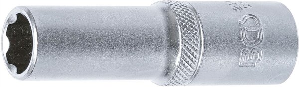 Steckschlüssel-Einsatz Super Lock, tief | Antrieb Innenvierkant 12,5 mm (1/2") | SW 13 mm