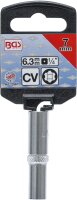 Steckschlüssel-Einsatz Super Lock, tief | Antrieb Innenvierkant 6,3 mm (1/4") | SW 7 mm