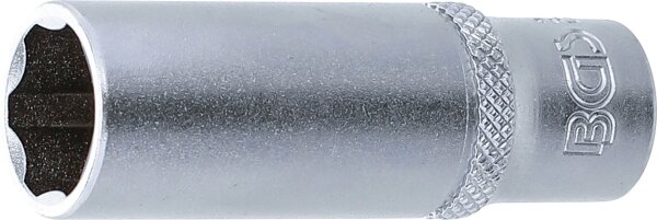 Steckschlüssel-Einsatz Super Lock, tief | Antrieb Innenvierkant 6,3 mm (1/4") | SW 12 mm