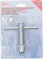 Werkzeughalter mit Gleitgriff für Gewindebohrer | M5 - M12 | 110 mm